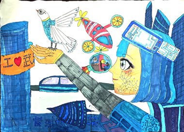 ai科技儿童绘画作品展