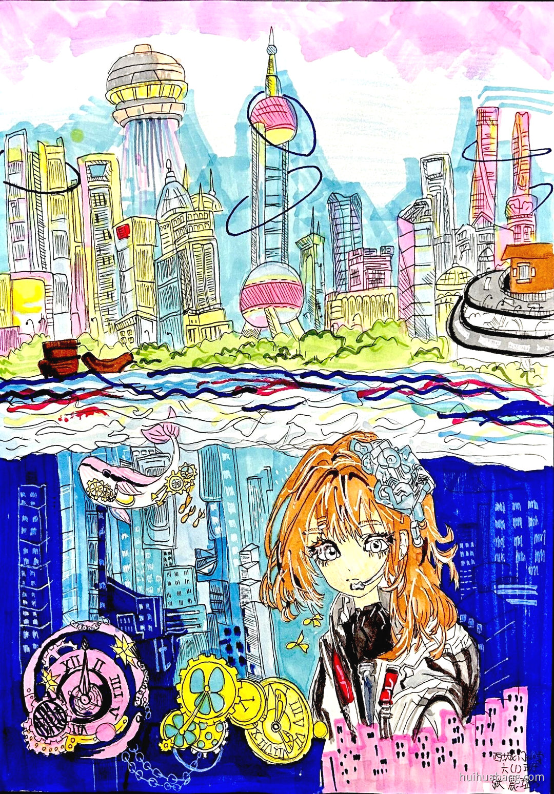 科创未来 四年级科技专题绘画图片（第4张）